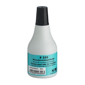 Flacon encre à tampon textile - Colop E320 - Noir - 50ml
