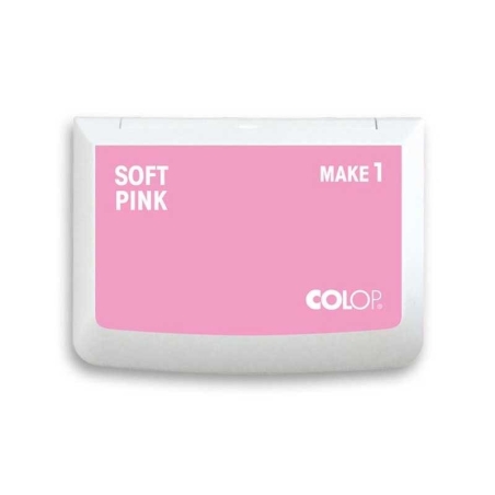 Encreur Colop Make 1 Soft Pink - Rose - 90 x 50 mm