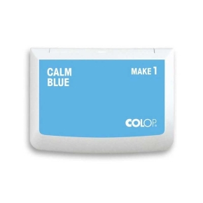 Encreur Colop Make 1 Calm Blue - Bleu clair - 90 x 50 mm
