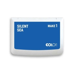 Encreur Colop Make 1 Silent Sea - Bleu marine - 90 x 50 mm