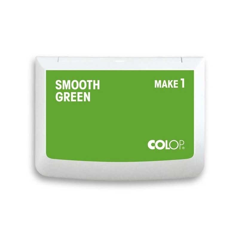 Encreur Colop Make 1 Smooth Green - Vert - 90 x 50 mm