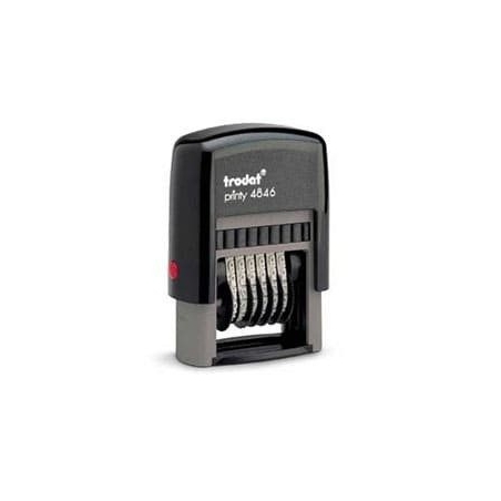 Tampon numéroteur Trodat Printy 4846 - 6 bandes