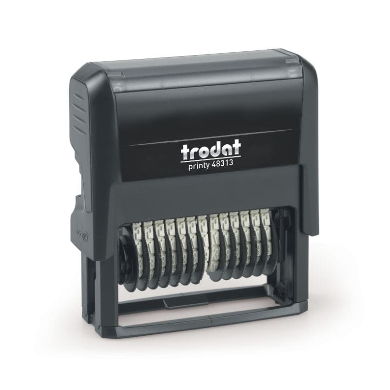 Tampon numéroteur Trodat Printy 48313 - 13 bandes