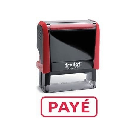 Tampon PAYE Trodat XPrint Rouge