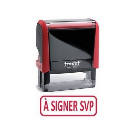 Tampon A SIGNER SVP Trodat XPrint Rouge