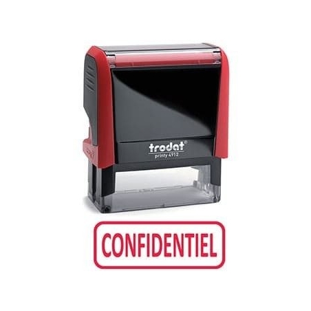 Tampon CONFIDENTIEL Trodat XPrint Rouge