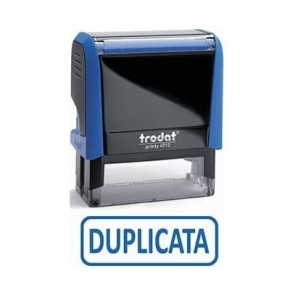 Tampon DUPLICATA Trodat XPrint Bleu
