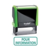 Tampon POUR INFORMATION Trodat XPrint Vert