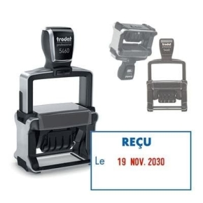 Tampon formule dateur Trodat 5460L1 - Reçu le