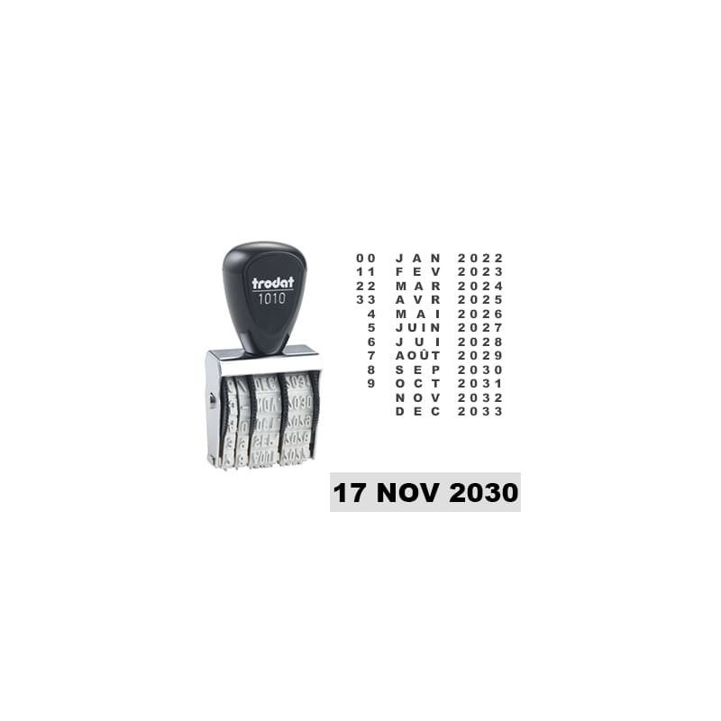 Tampon dateur Trodat 1010 encrage séparé - 26x4mm