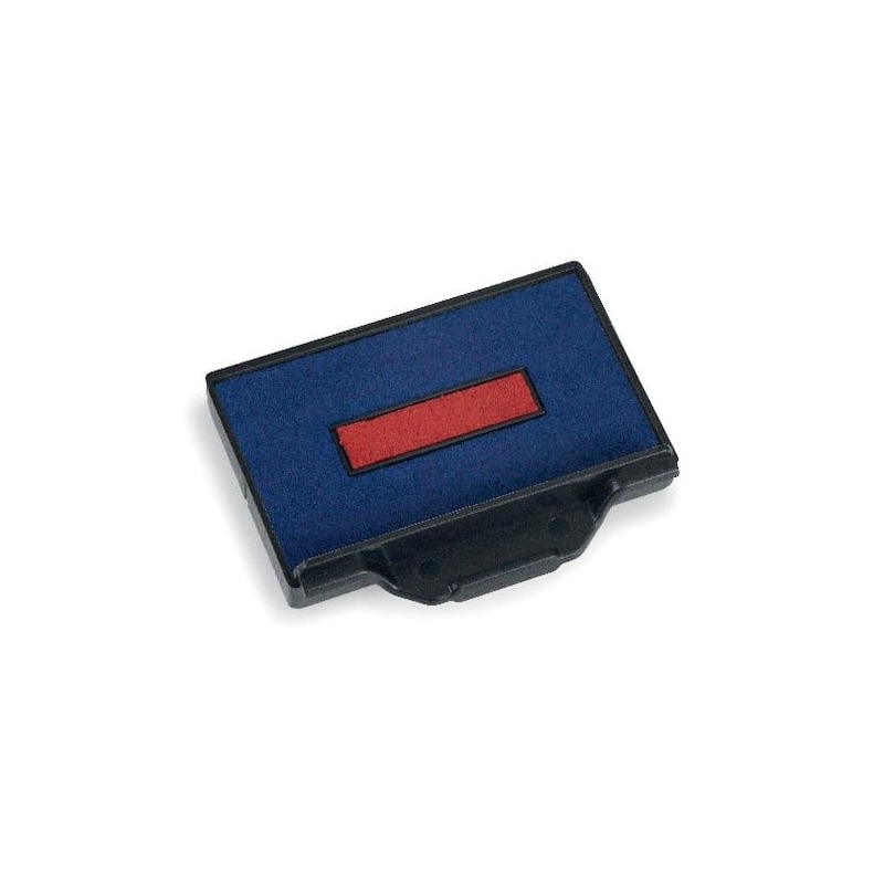 Cassette encrage Trodat 6/53/2 - Bleu/Rouge