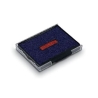 Cassette Trodat Encrage 6/57/2 - Bleu/Rouge