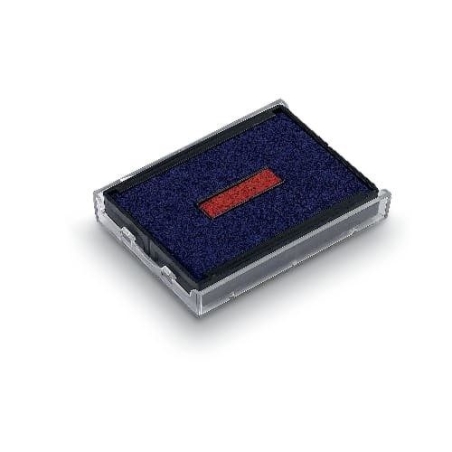 Cassette encrage Trodat 6/4929/2 - Bleu/Rouge