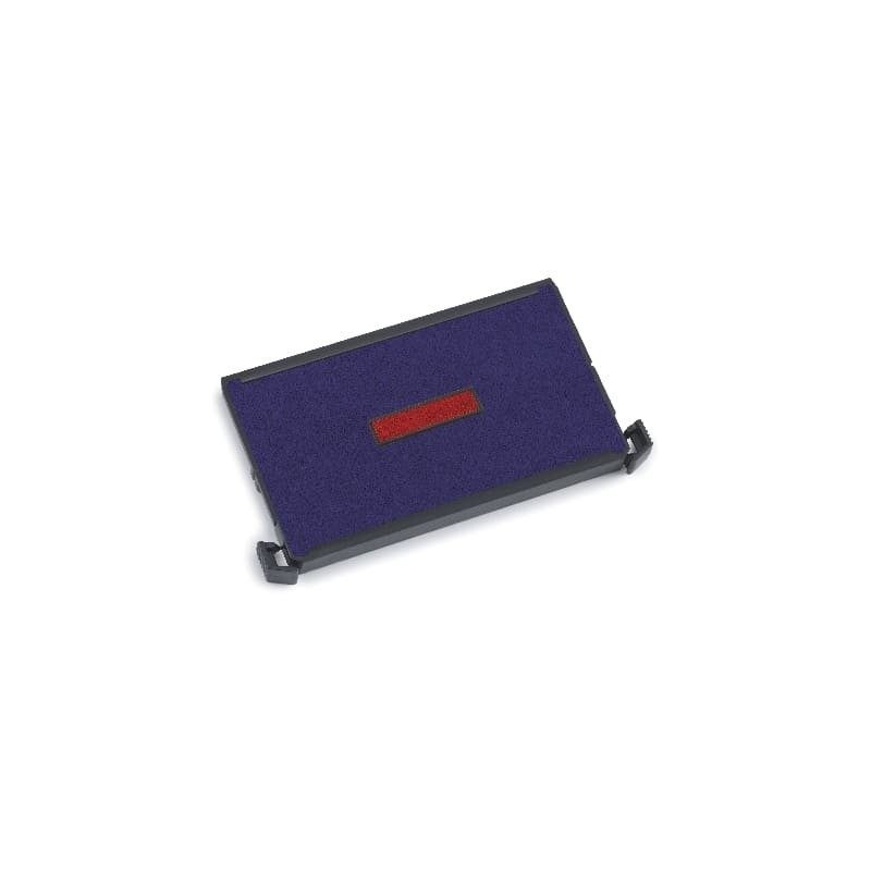 Cassette encrage Trodat 6/4926/2 - Bleu/Rouge
