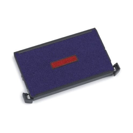 Cassette encrage Trodat 6/4926/2 - Bleu/Rouge