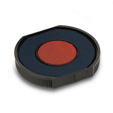 Cassette encrage Trodat 6/4642/2R - Bleu/Rouge