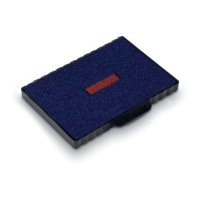 Cassette encrage Trodat 6/511/2 - Bleu/Rouge