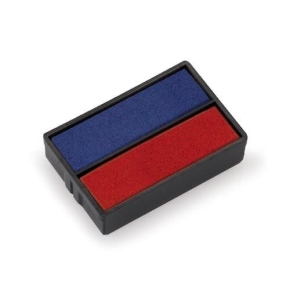 Cassette encrage Trodat 6/4850/2 - Bleu/Rouge