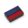 Cassette encrage Trodat 6/4850/2 - Bleu/Rouge