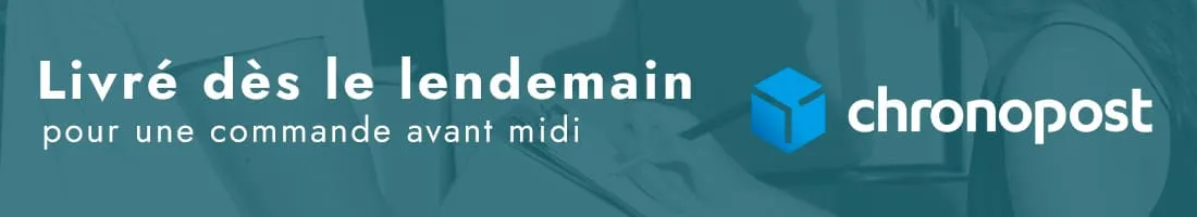 Votre tampon encreur livré demain